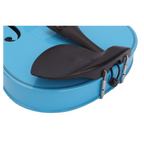 4/4 Acoustic Violin   Case   Bow   Rosin Sky Blue
