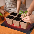 Plant Heat Mat PVC Leather Plant Warming Mat Indoor USB Warm Hydroponics Heating Pad For Indoor Plants Reptiles