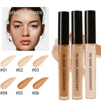 Concealer liquid pen covers and modifies blemishes spots acne marks facial make-up and brightens skin tone