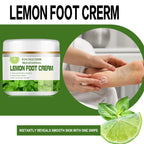 LEMON Foot Cream Heel Cracking Repair Products Exfoliation Dead Skin Removal Softening Moisturize Smooth Skin Care Natural Hand