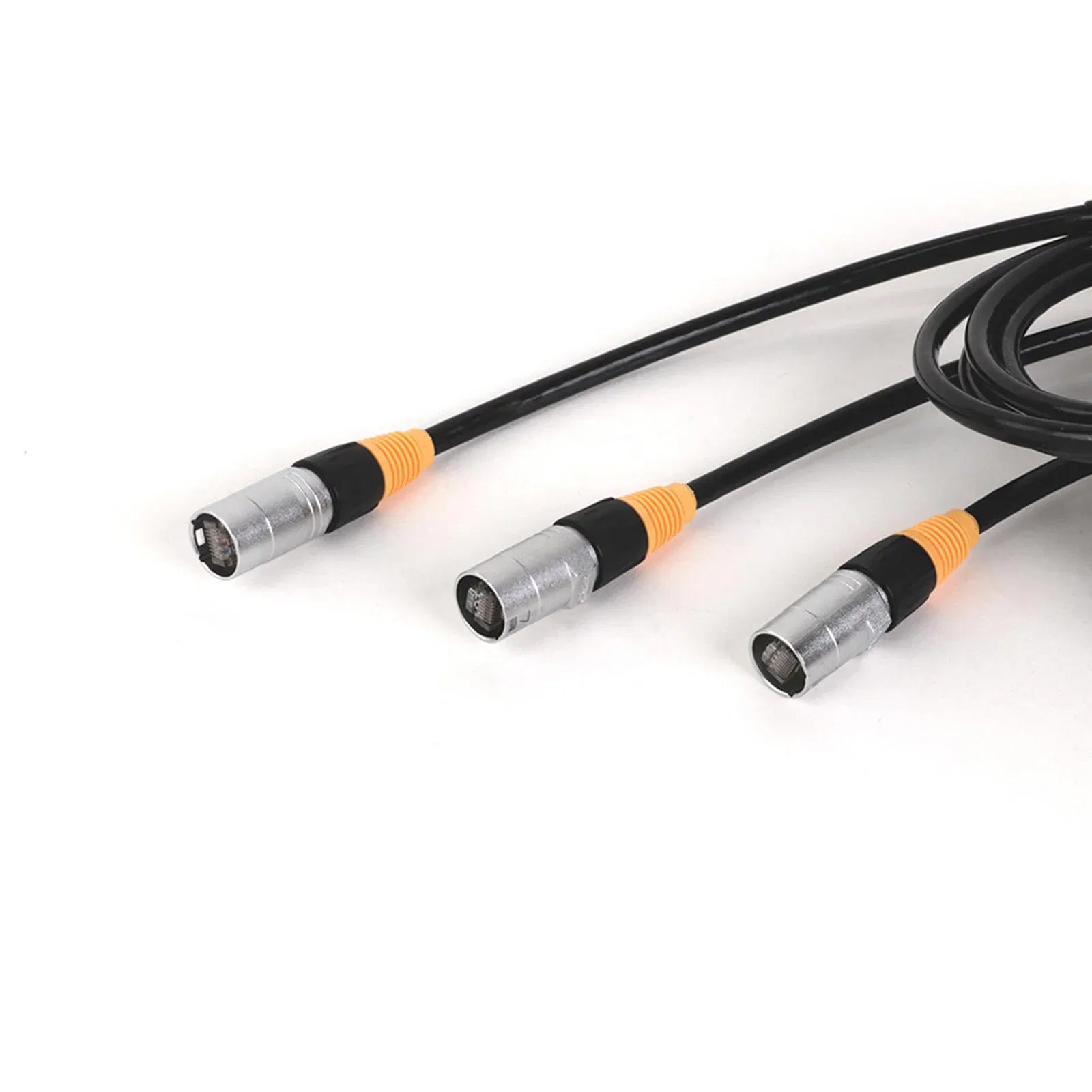 Color: Gold, Length: 5m - 0.3M-100M Cat5/CAT6 Stage Ethernet Extension Shielded Cable Outdoor&Indoor LAN Network STP/SFTP Cable with Zinc Alloy RJ45 Plug