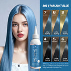 200ml plant-based hair dye, long-lasting color, easy to apply, covers gray hair, repairs damaged hair, and is easy to color.