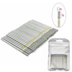 50pc Diamond Nail Drill Cuticle Clean Bit Set Milling Cutter for Manicure Electric  Bits Accessories Dead Skin Remove Tool