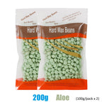 500g Wax Beans For Wax Heater Whole Body Hot Film Depilatory Wax For Wax Heater Kit Waxing Wax Beans For Hair Removal Wax Pot