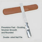 Stainless Steel Nail Files Manicure Pedicure Grooming For Professional Finger Toe Nail Care Tools