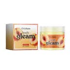 OceAura Body Moisturizing Cream Shea Butter Deep Hydration Soft Smooth Skin Barrier Repair Vanilla Peach Body Lightening Cream