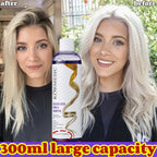 Professional Purple Shampoo Professional Yellow Removal Post Dyeing Gray Hair Care Bleached Highlighted Shampoo Revitalize 300ml