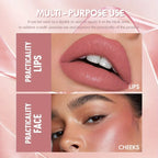 Matte Lipstick Pencil Waterproof Long Lasting Non-Stick Cup Lip Stain Tint Cosmetic Nude Lipstick Pen Makeup Maquillage