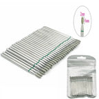 50pc Diamond Nail Drill Cuticle Clean Bit Set Milling Cutter for Manicure Electric  Bits Accessories Dead Skin Remove Tool