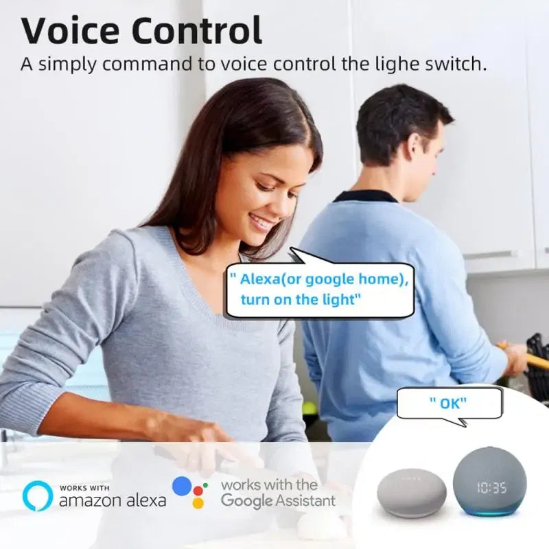 Bundle: Bundle4, Ships From: CHINA - Tuya WiFi Mini DIY Smart Switch 1/2/3/4 Gang 16/10A 2 Way Control Smart Home Automation Module Via Alexa Google Home Smart Life