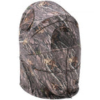 Hunting Blind, Single Person Ground Blinds with Carrying Bag, Portable Camouflage Tent, Reinforced Durable Concealed Shelter with Silent Zipper Door and Window, for Turkey and Deer