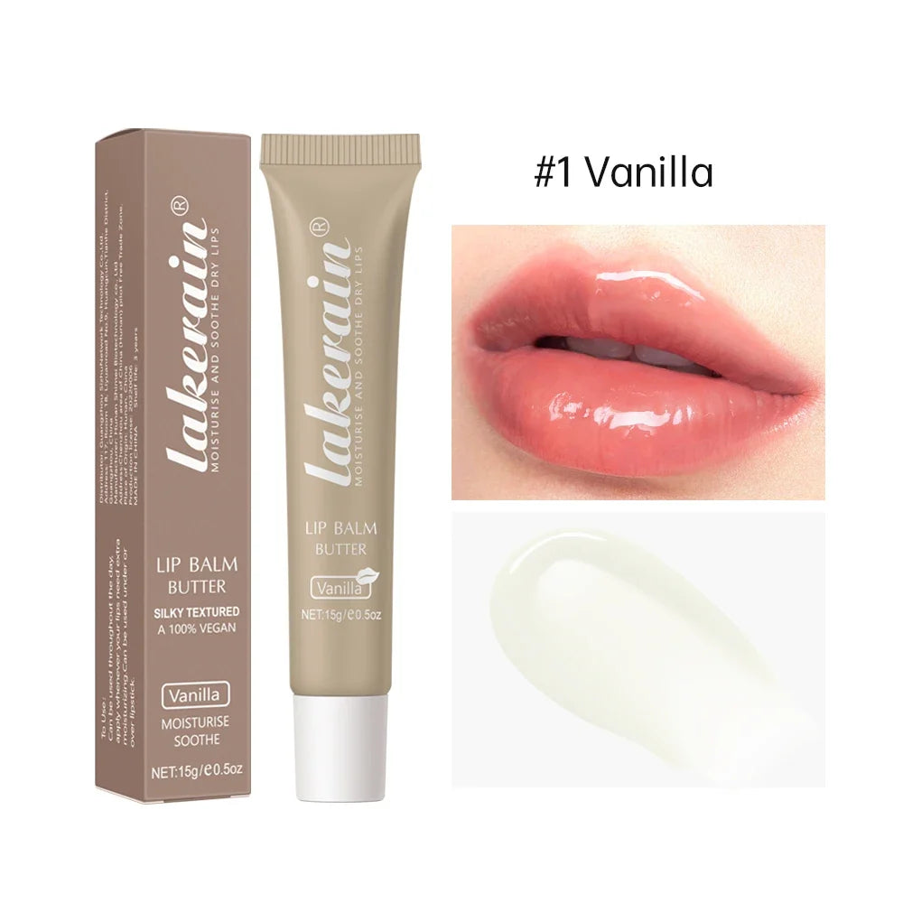 Crystal Lip Balm Butter Moisturizing Lip Gloss Oil Jelly Lipgloss Liquid Lipstick Lip Tint Brown Sugar Cherry Pink Lips Makeup
