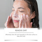 Rice Milk Cleansing Foam 120g Gentle Facial Wash Deep Cleanse Rice Extract Hydrating Non Drying Rich Lather for Soft Bright Skin