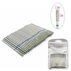50pc Diamond Nail Drill Cuticle Clean Bit Set Milling Cutter for Manicure Electric  Bits Accessories Dead Skin Remove Tool