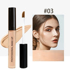 Concealer liquid pen covers and modifies blemishes spots acne marks facial make-up and brightens skin tone