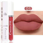 CmaaDu 1 Pcs Matte Lip Gloss Liquid Lipstick- Lip Stains with Long-Lasting Waterproof,  Adult Age Range, Red Tones Easy to Color