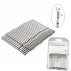 50pc Diamond Nail Drill Cuticle Clean Bit Set Milling Cutter for Manicure Electric  Bits Accessories Dead Skin Remove Tool