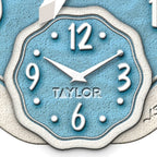 Taylor Precision Products 91620T 12-Inch Sandals Thermometer with Clock