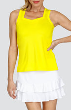 Filippa Tank - Dazzling Yellow