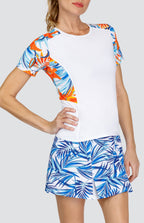 Jolisa Top - Mango Lilies