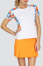 Jolisa Top - Mango Lilies