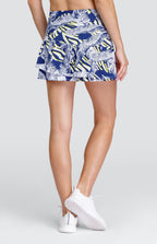 Solange 13.5" Skort - Palm Passion