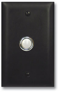 Door Bell Button Panel in Bronze
