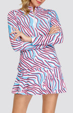 Gorgeous Top - Zebra Beach