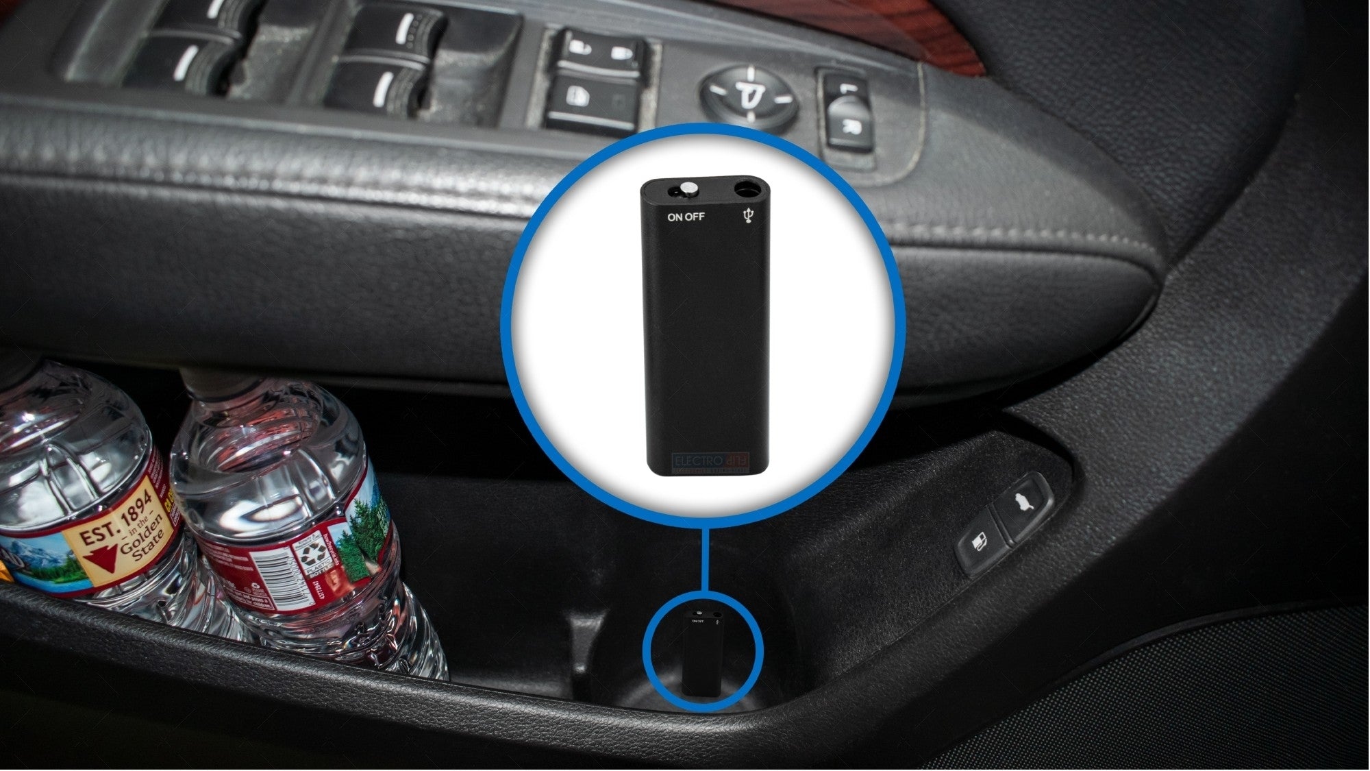 Rechargeable USB Hidden Covert MIC REC Portable REC for Hotel Reception Area