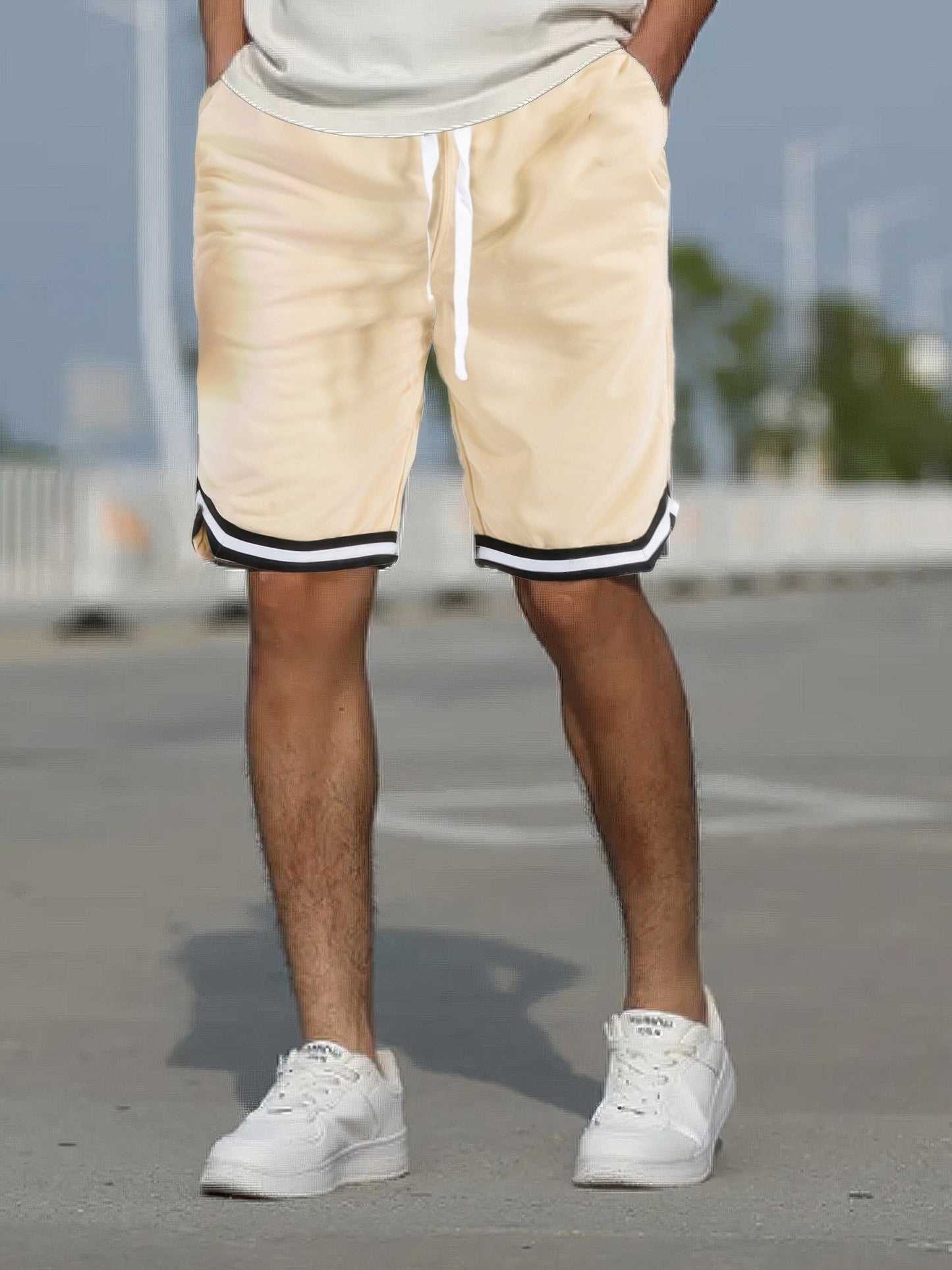 Solid Athletic Basketball Sports Shorts