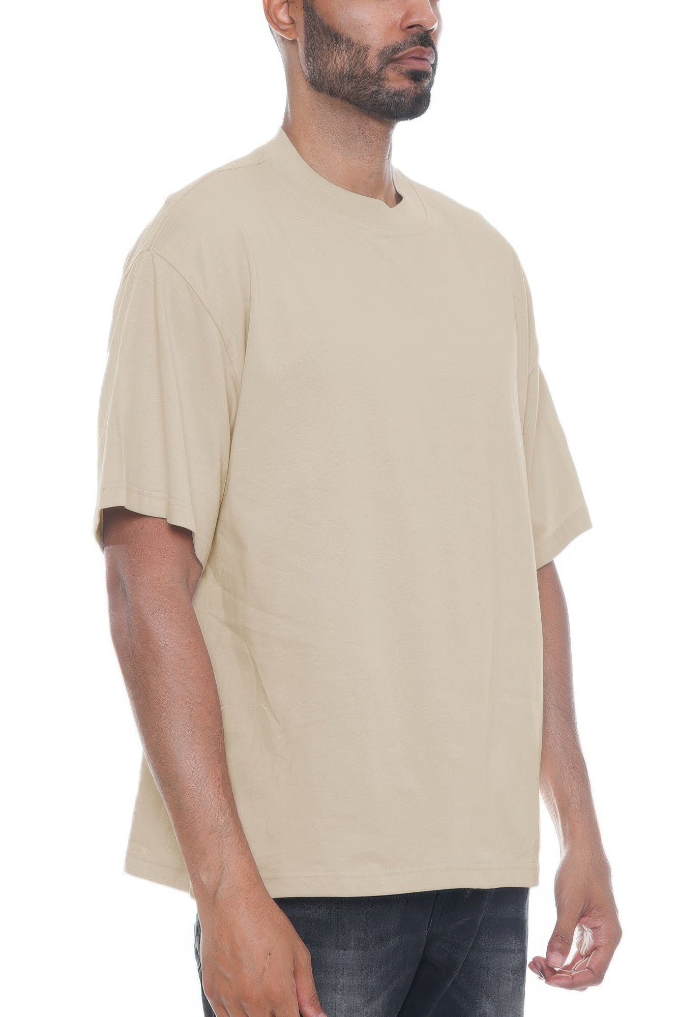 Premium Cotton Drop Shoulder Tee