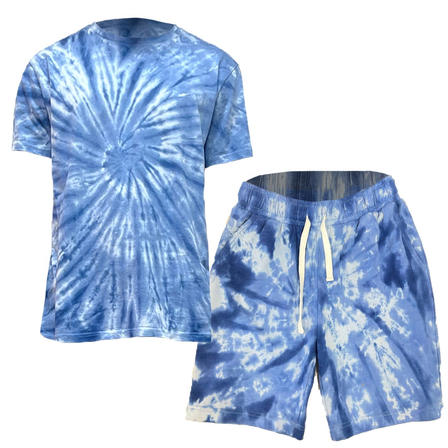 Tye Dye Shirt And Short Set