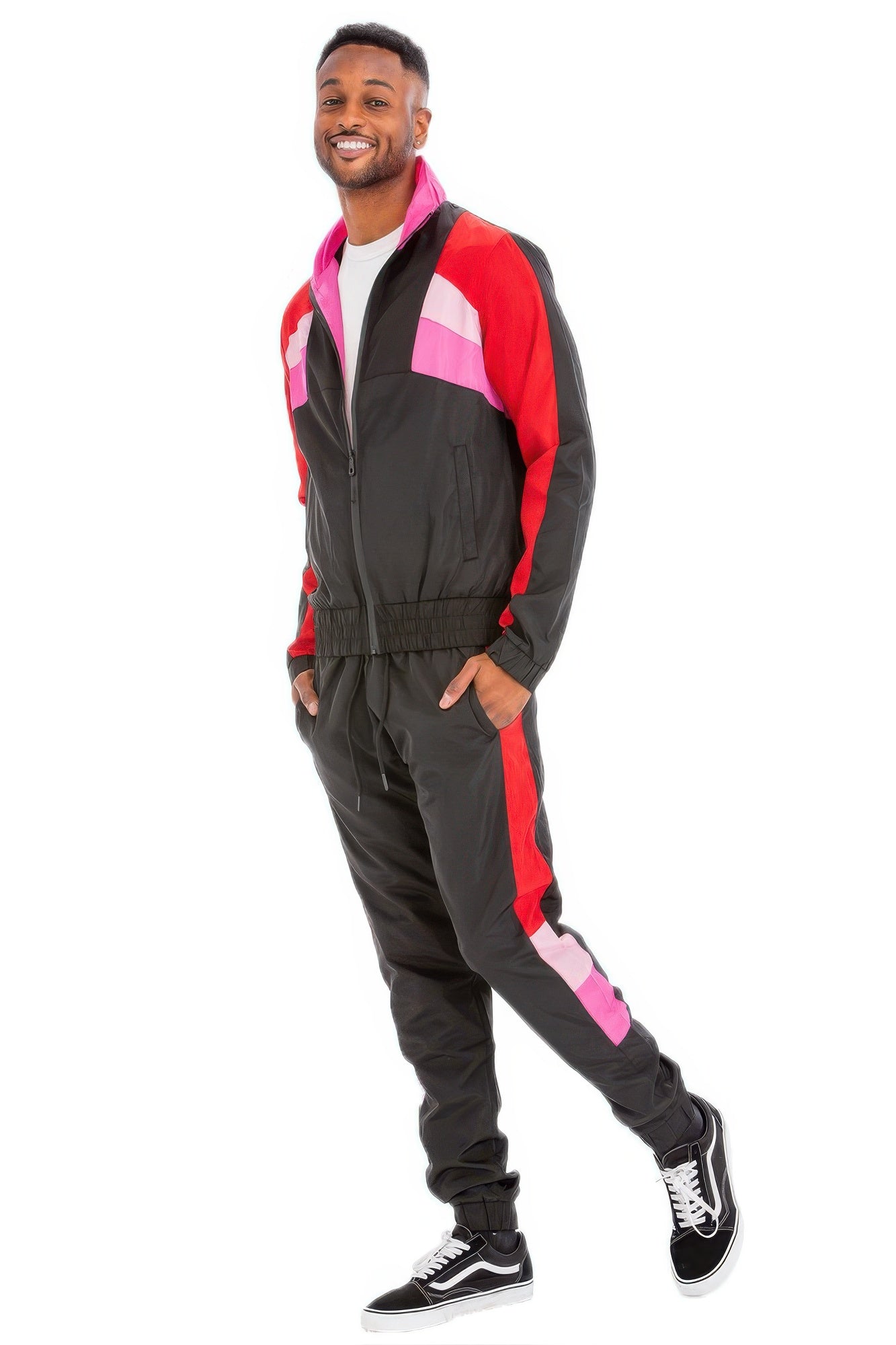 Windbreaker Chevron Track Suit