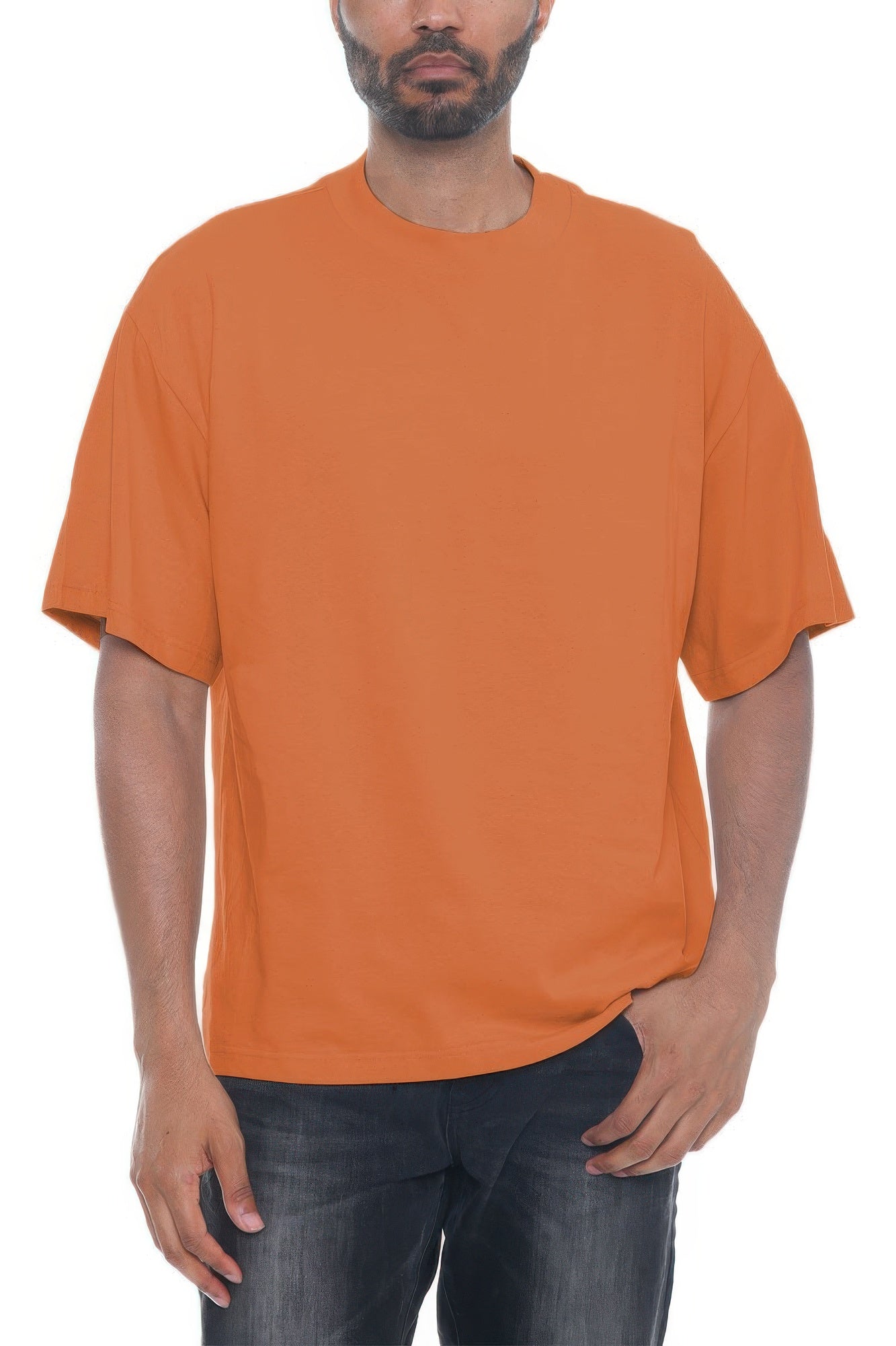 Premium Cotton Drop Shoulder Tee