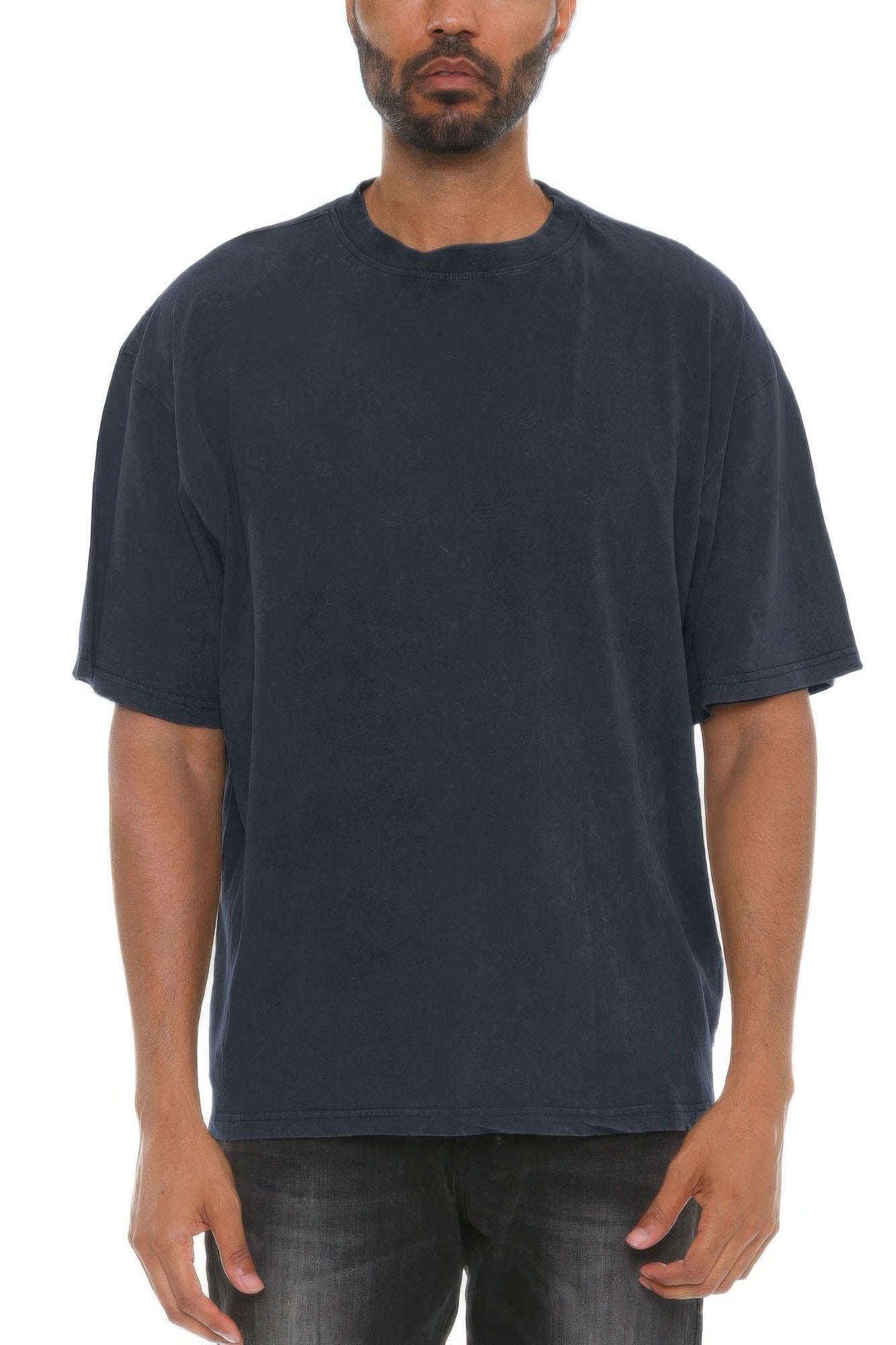 River Garment Wash Drop Shoulder Tee