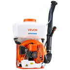 Backpack Fogger Sprayer, 63CC 3HP Engine, Gas Powered Fogger Sprayer with 4 Gallon Tank, Powder and Liquid Mister Duster System for Effective Fleas Ticks Critters Control, Gardening & Farming
