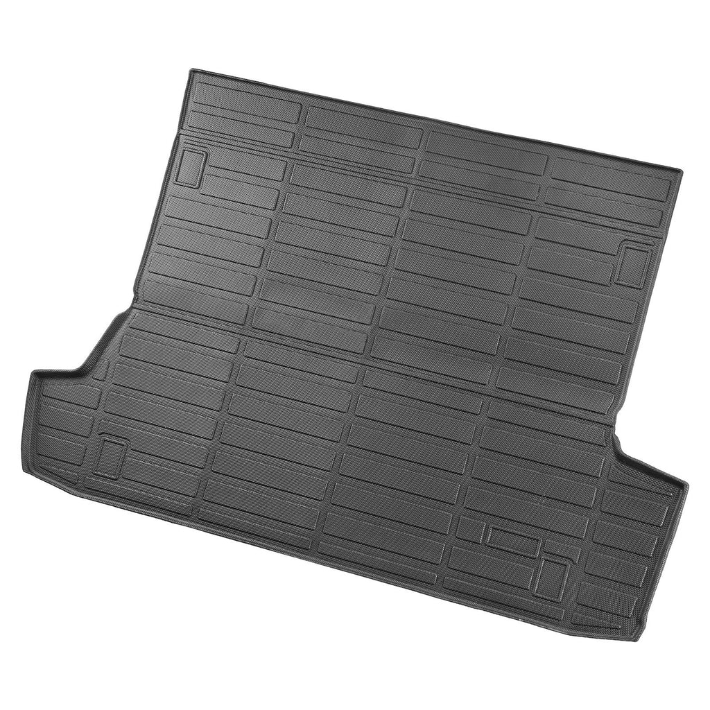 Cargo Mat Compatible with Toyota 4Runner 7 Seater 2010-2024 without Sliding Tray, Precise Fit Trunk Mat for SUVs, TPE Trunk Protector Replacement, Black (1PCS)