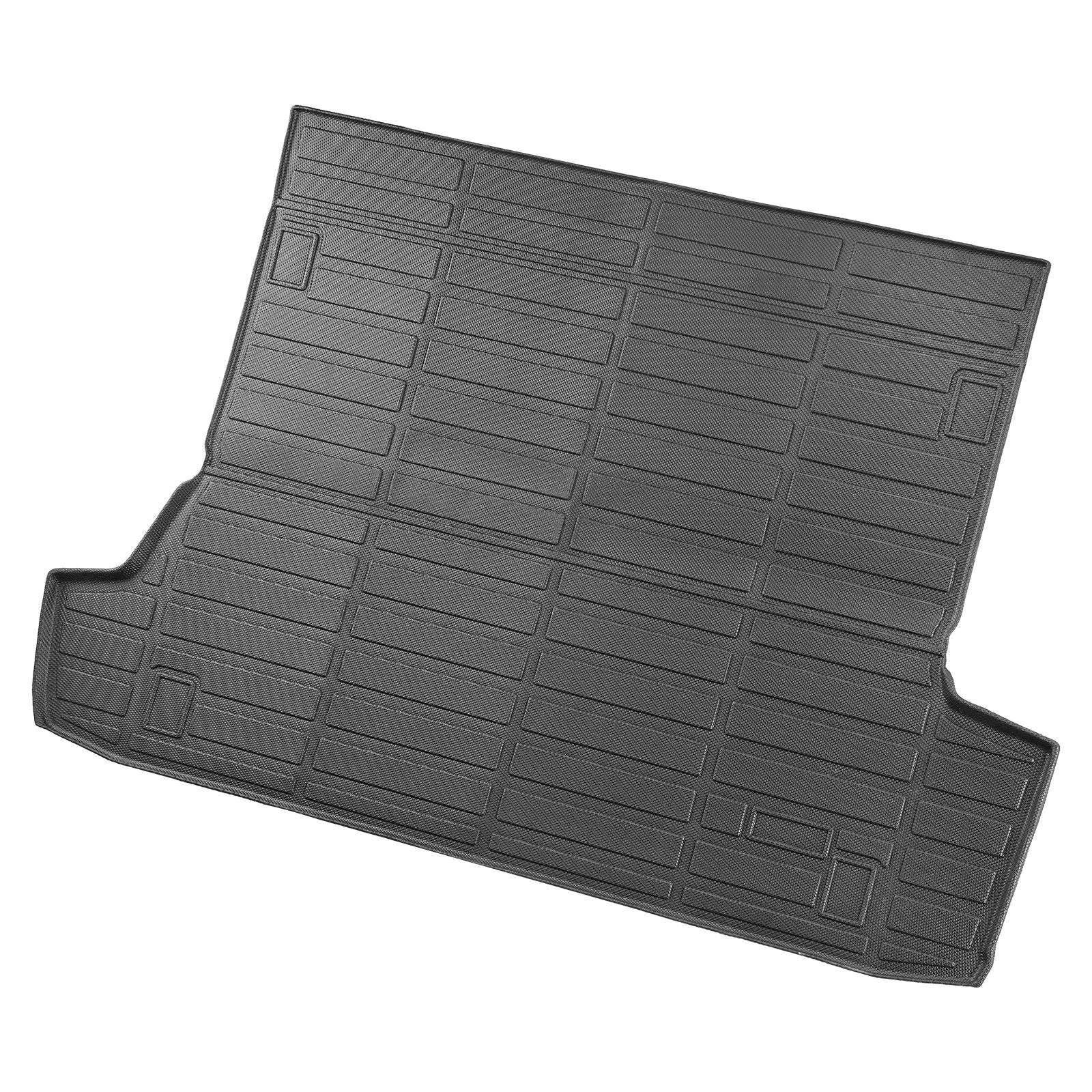 Cargo Mat Compatible with Toyota 4Runner 7 Seater 2010-2024 without Sliding Tray, Precise Fit Trunk Mat for SUVs, TPE Trunk Protector Replacement, Black (1PCS)