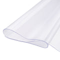 Plastic Table Cover, 42 x 72 Inch 2.0 mm Thick Clear Table Protector, Rectangle PVC Desk Mat, Waterproof & Easy Cleaning Desk Pad Tablecloth, for Office Dresser Dining Room Table Night Stand