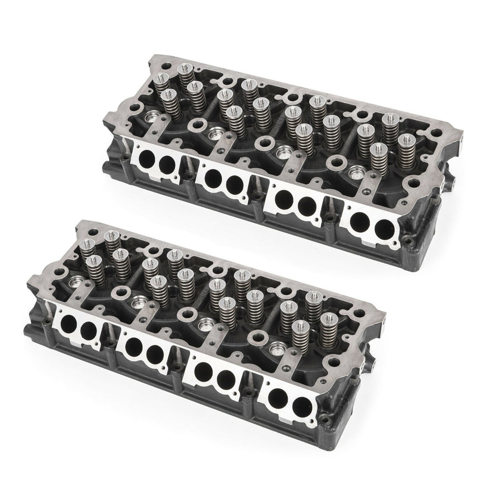 Cylinder Head Assembled, Engine Cylinder Head Assembly Replacement 6.4L, Cast Iron Cylinder Head Fit for 08-10 Ford F250 F350 F450 F550