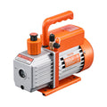 Vacuum Pump, 4 CFM, HVAC Single Stage Rotary Vane Vacuum Pump, for R134a R22 R410a Systems, Auto AC Vacuum Pump Kit with Oil Bottle, for Automotive Air Conditioner Maintenance Resin Degassing