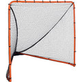 Lacrosse Goal, 6' x 6' Lacrosse Net, Folding Portable Backyard Lacrosse Training Equipment, Steel Frame Training Net, Quick & Easy Setup Lacrosse Goal, Perfect for Youth Adult Training, Orange