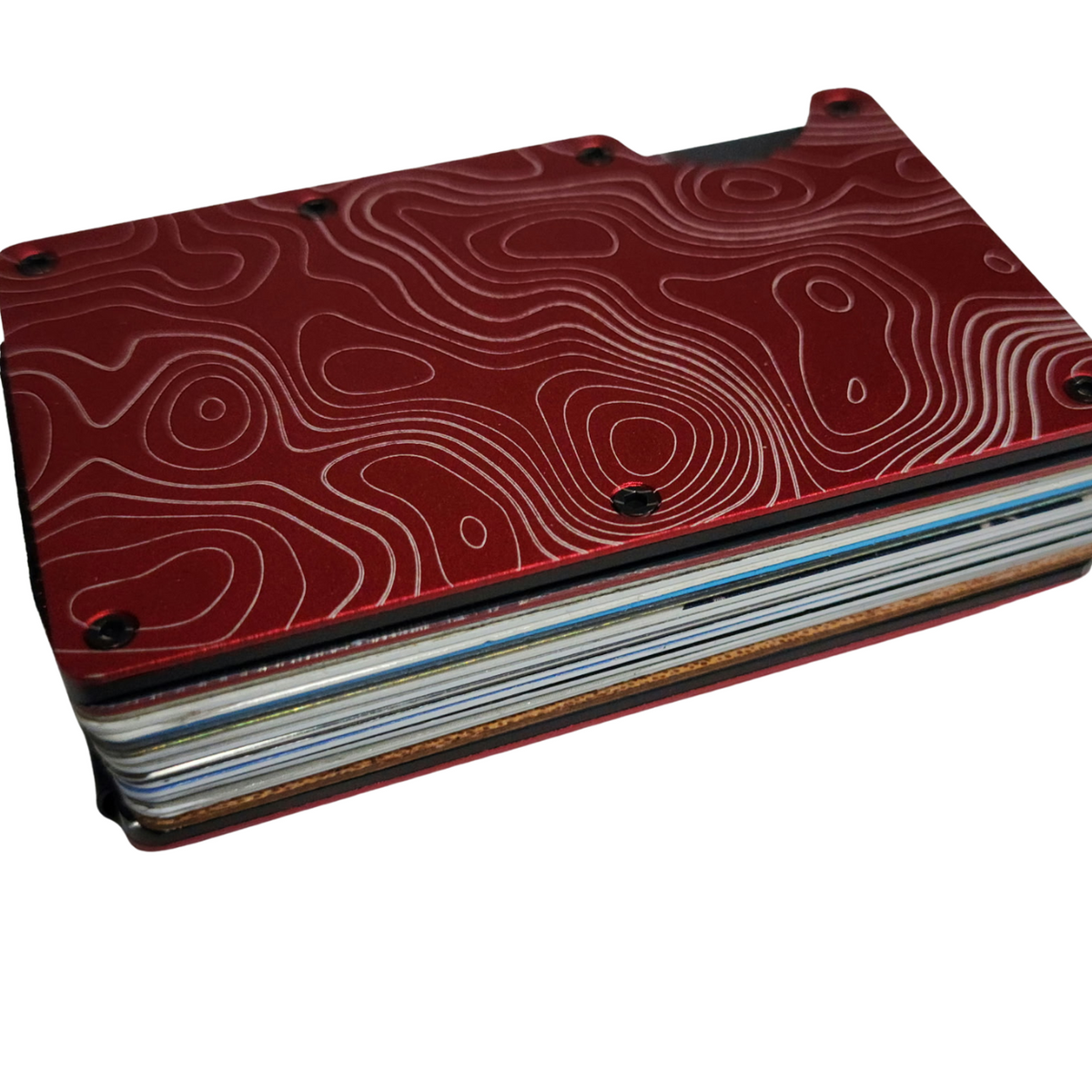 Aspire Topography Aluminum Wallet