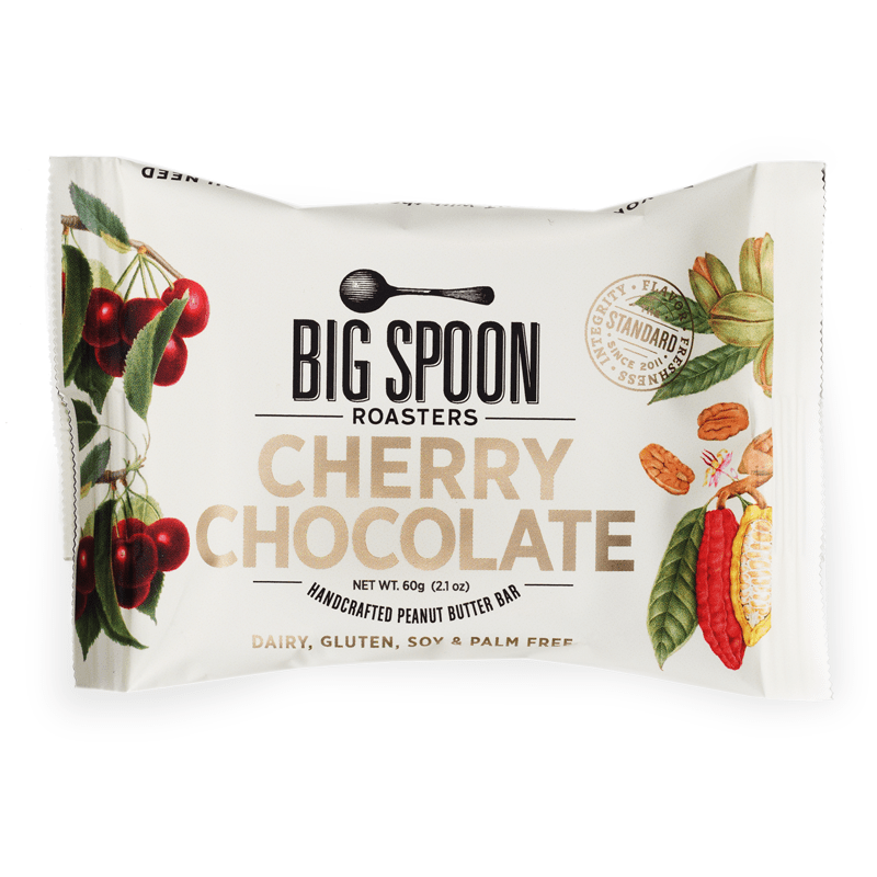 Big Spoon Roasters - 'Cherry Chocolate' Nut Butter Bar (60G)