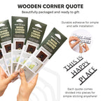 Wooden Corner Quote – Custom Quote