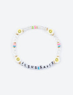 Jesus Saves Letter Bracelet