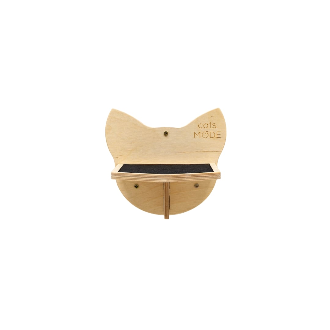 Wooden Cat Step - Light