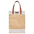 Out Of The Woods - 'Cream White' Jute Market Tote (1CT)