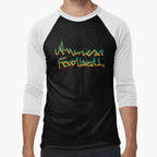 American Football T-Shirt - Graphic Print Unisex