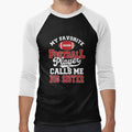 My Favorite Football Player Calls Me Big T-Shirt - Custom Art Print Unisex